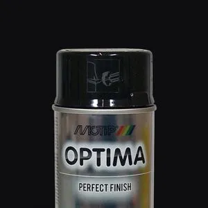 MOTIP Optima Akrilna boja u spreju RAL9005 crna sjaj 400 mL