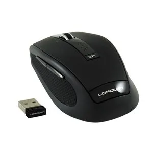 Mouse USB Wireless LC Power LC-M800BW 2.4Ghz Wireless 2000dpi Black