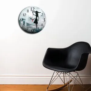 Ms-41 multicolor dekorativni MDF sat