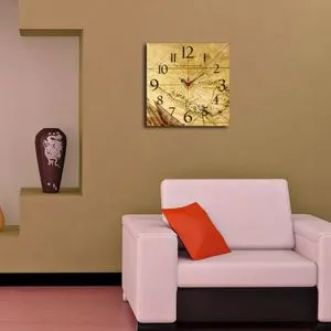 Msk-03 multicolor dekorativni MDF sat