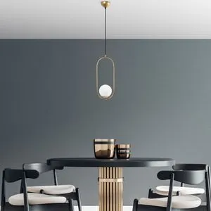 Mudonı - Mr - 837 - 1 Gold Chandelier