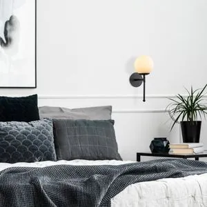 Mudoni-MR-953-1 Crna Zidna Lampa