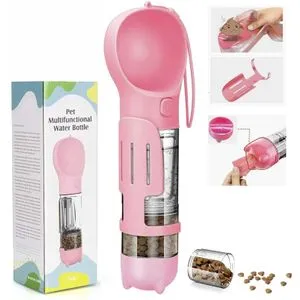Multifunkcionalna Flašica Za Pse I Mačke Pink