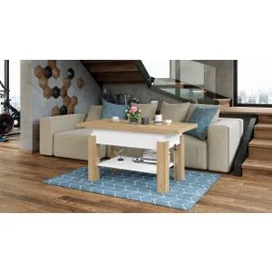 Multifunkcionalni Sto Bravo Craft Hrast-Beli