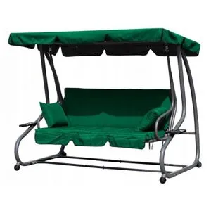 MultiGarden Bastenska ljuljaska - lezaljka 2u1 green