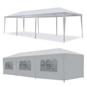 MultiGarden baštenski šator, 3x9 m, 8 stranica, beli