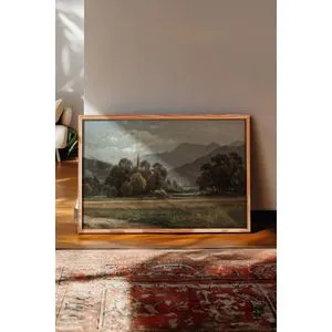 Multikolor dekorativna slika u okviru 50 x 70 cm