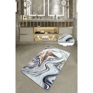 Multikolorna kupatilska prostirka Blur (70 x 120 cm)