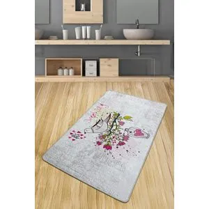 Multikolorna kupatilska prostirka Songs Djt (80 x 100 cm)