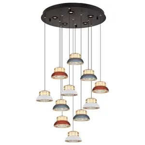 Multikolorna Luster 2826-11A-28