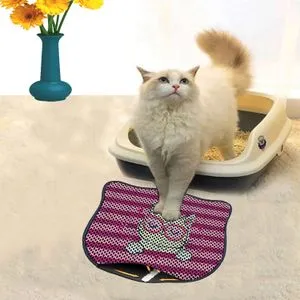 Multikolorna prostirka za mačje leglo Kdkafa0002