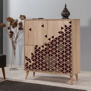 Multilux-122 Sonoma Oak Multi Purpose Cabinet