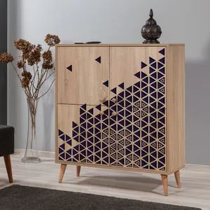 Multilux-123 Sonoma Oak Multi Purpose Cabinet