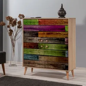 Multilux - 726 Sonoma Oak Multi Purpose Cabinet