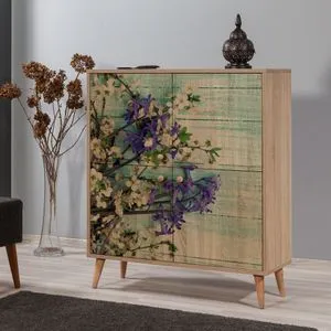Multilux - 727 Sonoma Oak Multi Purpose Cabinet