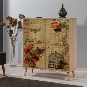 Multilux - 734 Sonoma Oak Višenamenski Ormar