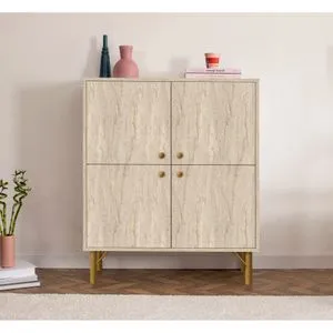 Multilux - Traverten Travertine Multi Purpose Cabinet