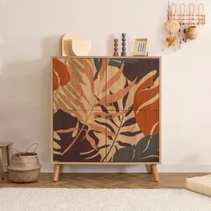 Multilüx Palm Multicolor Multi Purpose Cabinet
