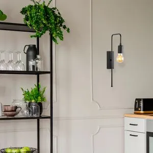 Mum - Crna Zidna Lampa 3502