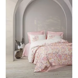 Muna - Pink Pink Ranforce Set Posteljine za Jednu Osobu