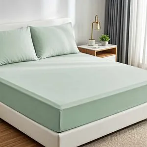 Muslin 160 - Mint Mint Set Posteljine