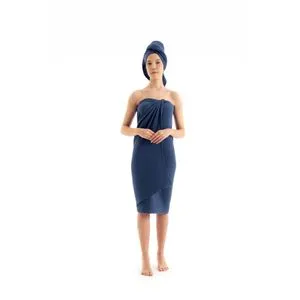 Muslin - Navy Blue Navy Blue Towel Set (2 Pieces)