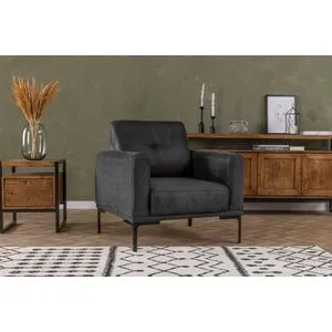 Mustang - Anthracite Anthracite Wing Chair