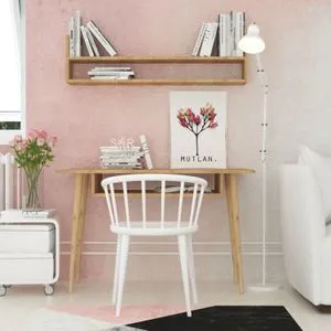 Muty Oak Study Desk
