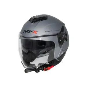 MVX 852 Jet kaciga za motor, siva, veličina L