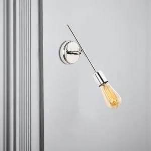 Mızrak - 3681 Chrome Wall Lamp