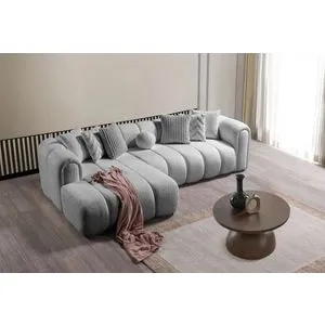 N-Line Levi Sivi Ugaoni Sofa