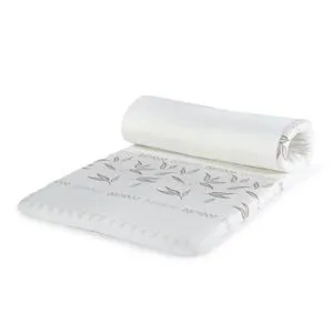 Naddušek/prostirka Vitapur Bamboo Relax white 90x200 cm