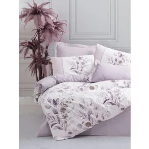 Nadia - Lilac Lilac
White Ranforce Double Quilt Cover Set