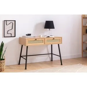 Nala 107 - Natural Natural Study Desk