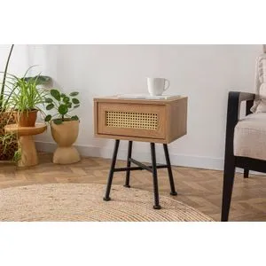 Nala 54 - Natural Natural Side Table