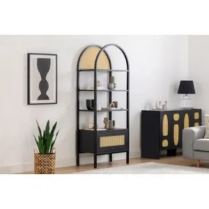 Nala 76 - Black Black Bookshelf