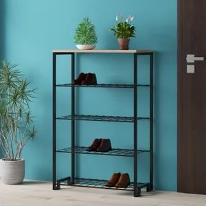 Nancy Atlantic Pine
Black Shoe Cabinet