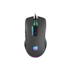 Natec NFU-1699 FURY SCRAPPER, Gaming Optical Mouse 500-6400 DPI, RGB LED, 7 Buttons, USB, Black, ...