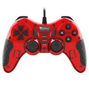 Natec NJG-1425 GENESIS MANGAN 200, Game Pad USB2.0, Dual Vibration, Digital & Analog Mode, 15 But...