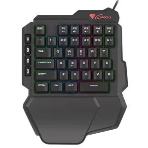Natec NKG-1319 GENESIS THOR 100 RGB, Mechanical Gaming Keypad, Switch type: Outemu Red, Antighost...