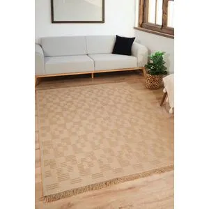 Natura 6664 Bež Tepih (100 x 300 cm)