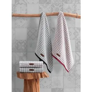 Nature Black
White
Grey
Pink Hand Towel Set (4 Pieces)