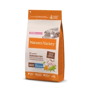 Nature's Variety Cat Healthy Grains Kitten White Fish 1,25kg
