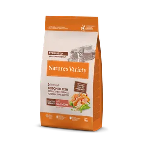 Nature's Variety Cat Healthy Grains Sterilized Salmon 7kg