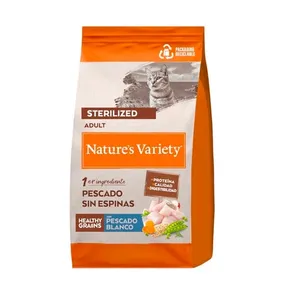 Nature's Variety Cat Healthy Grains Sterilized White Fish 0,3kg