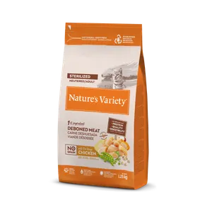 Nature's Variety Cat No Grain Sterilized Chicken 1,25kg