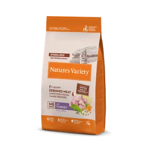 Nature's Variety Cat No Grain Sterilized Turkey 7kg