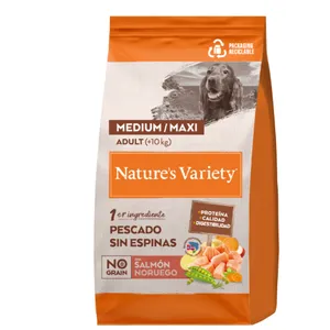 Nature's Variety Dog No Grain Medium Adult Salmon 3kg