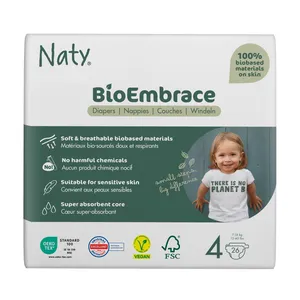 Naty BioEmbrace Pelene veličina 4 (7-18kg)