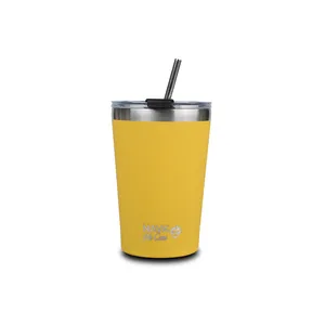 NAVA NV10-262-113 TERMO PUTNA ŠOLJA SA SLAMKOM 450ML ŽUTA
